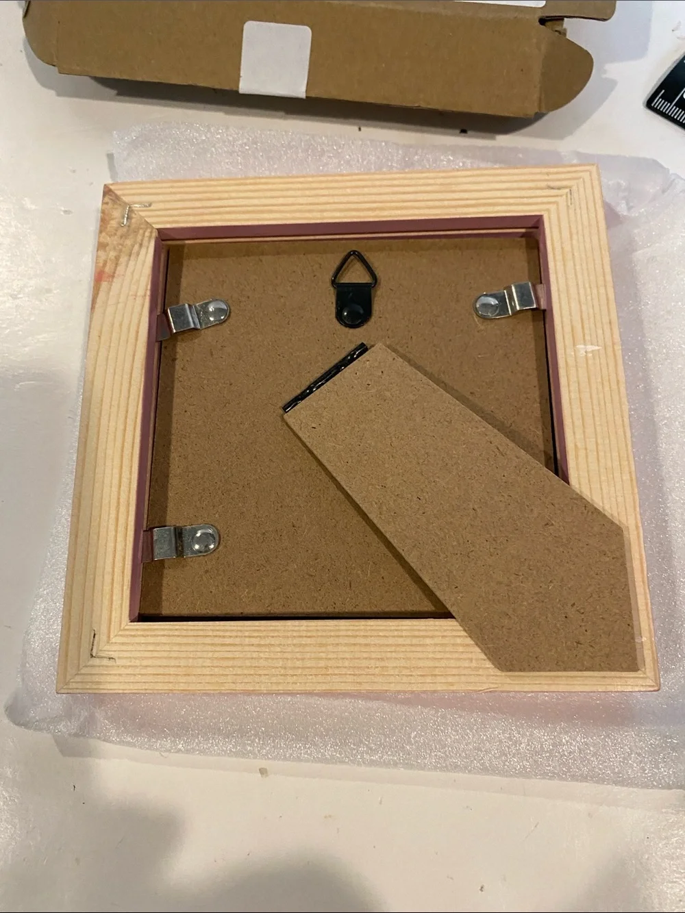 NIB Mauve Colored Wood Picture Frame